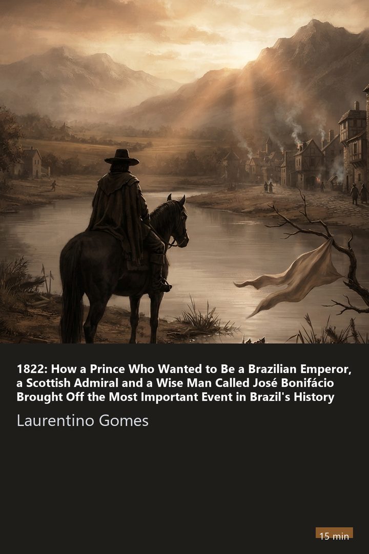 Cover of 1822: How a Prince Who Wanted to Be a Brazilian Emperor, a Scottish Admiral and a Wise Man Called José Bonifácio Brought Off the Most Important Event in Brazil's History