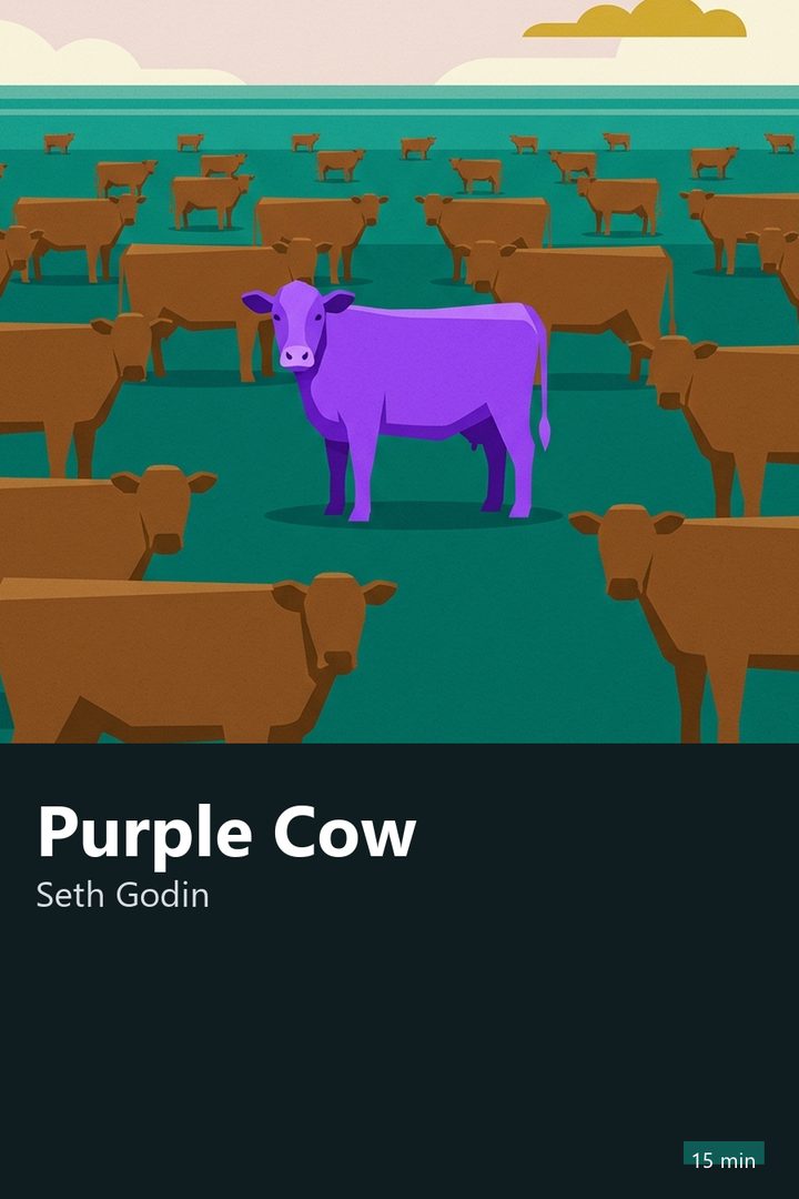 Cover of Purple Cow