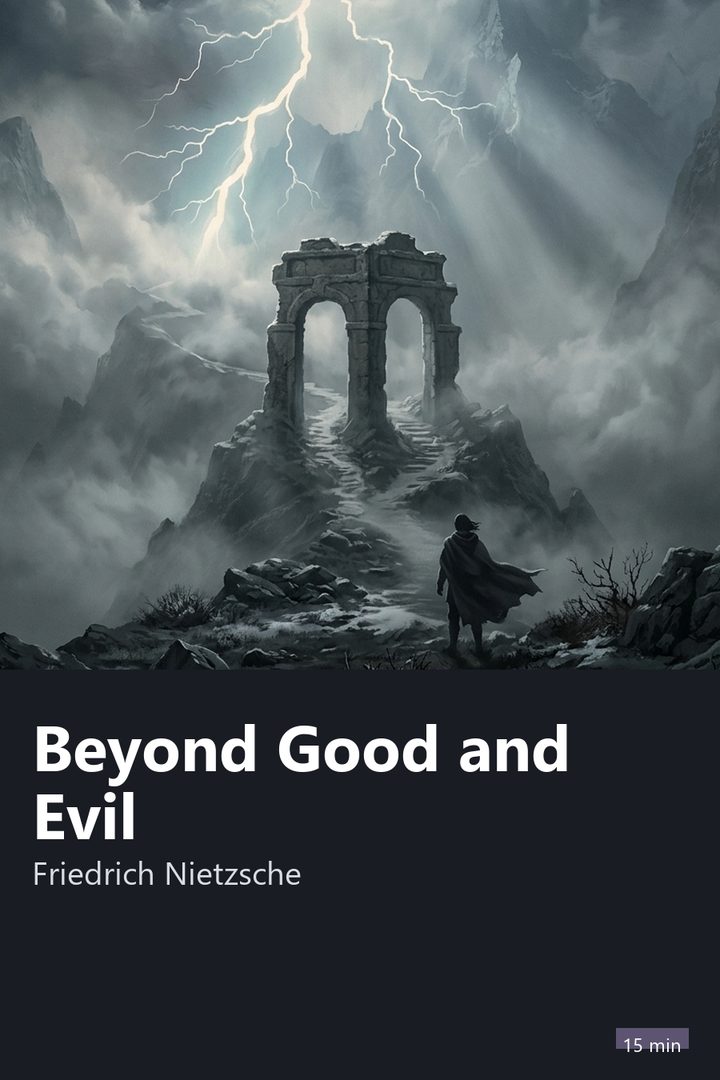 Cover of Beyond Good and Evil