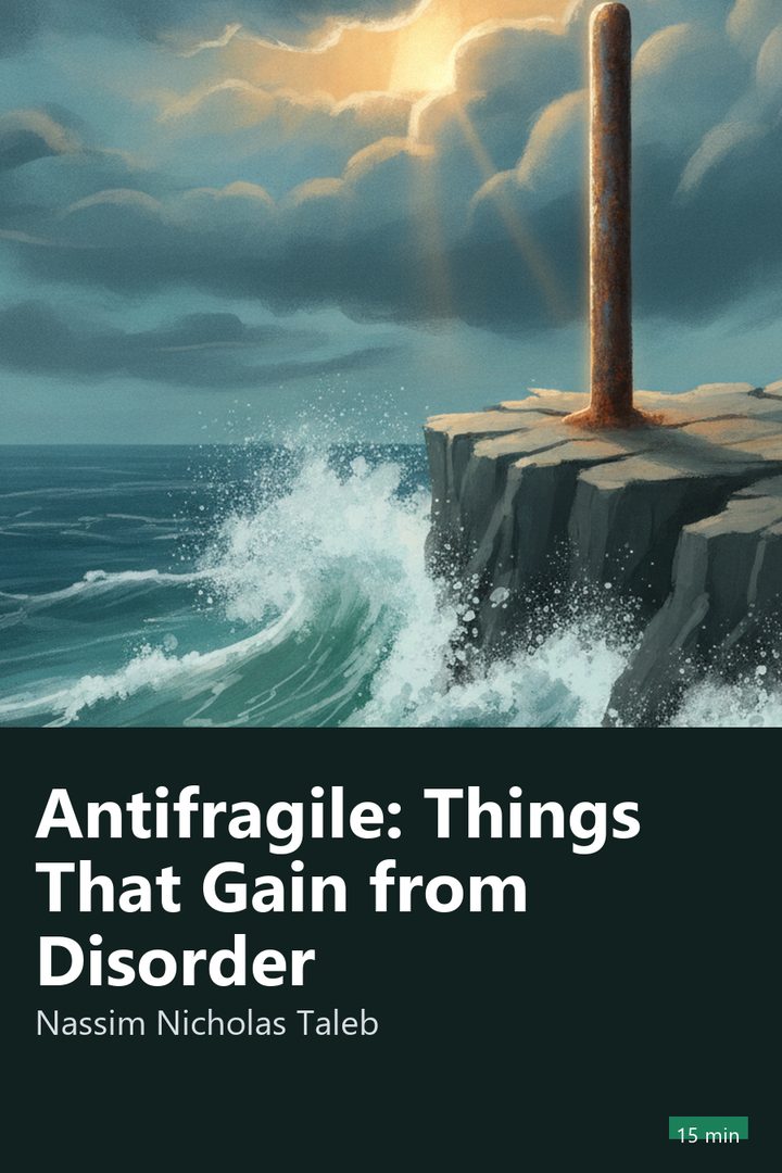 Cover of Antifragile: Things That Gain from Disorder