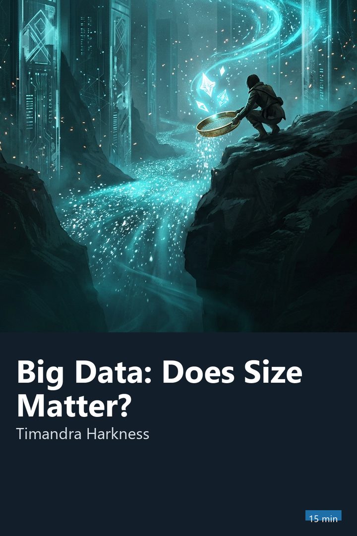 Cover of Big Data: Does Size Matter?