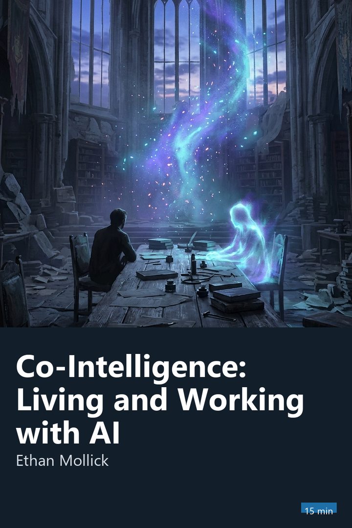 Cover of Co-Intelligence: Living and Working with AI