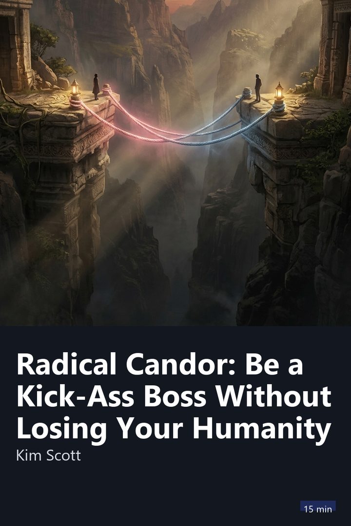 Cover of Radical Candor: Be a Kick-Ass Boss Without Losing Your Humanity