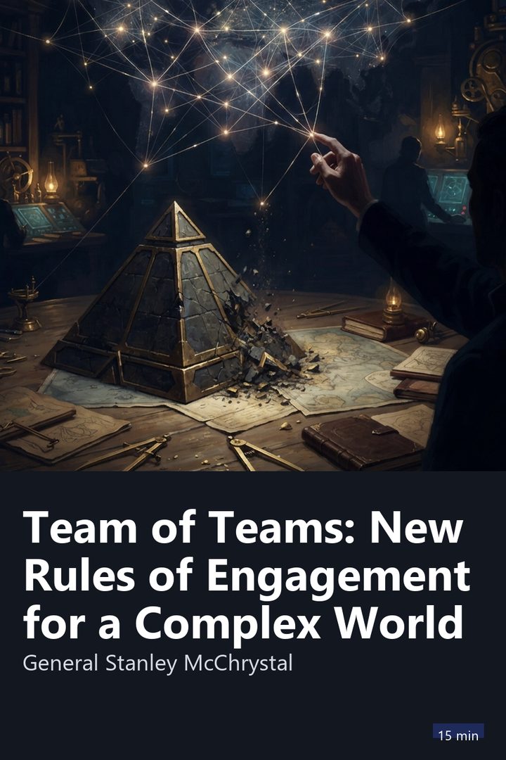 Cover of Team of Teams: New Rules of Engagement for a Complex World