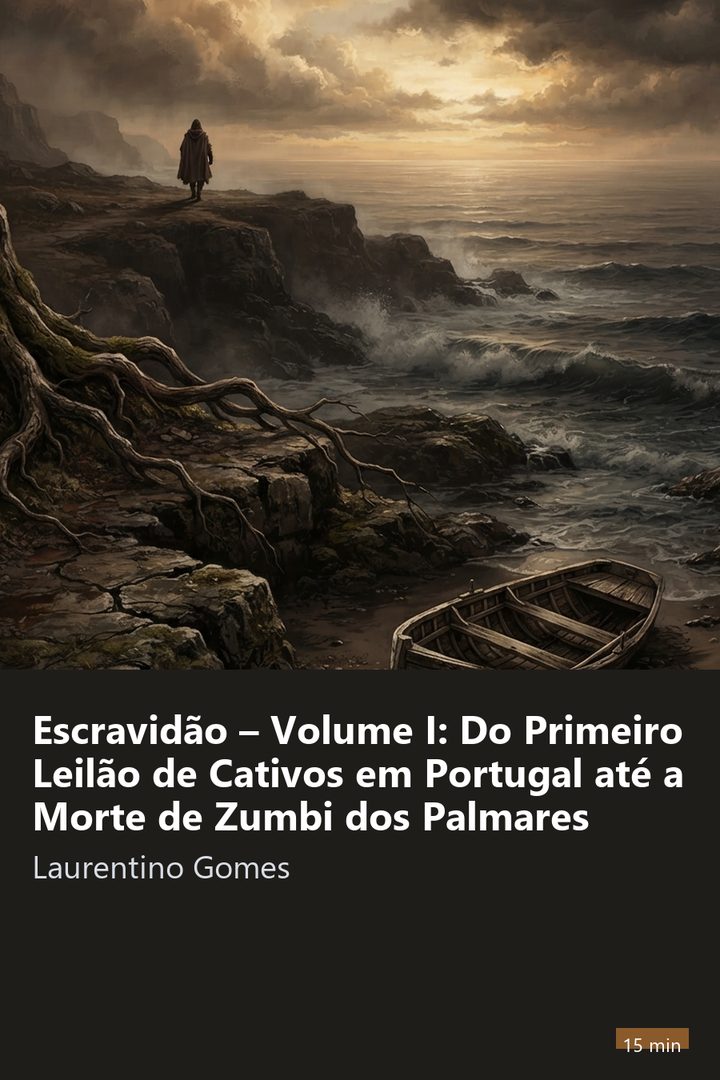 Cover of Escravidão – Volume I: Do Primeiro Leilão de Cativos em Portugal até a Morte de Zumbi dos Palmares