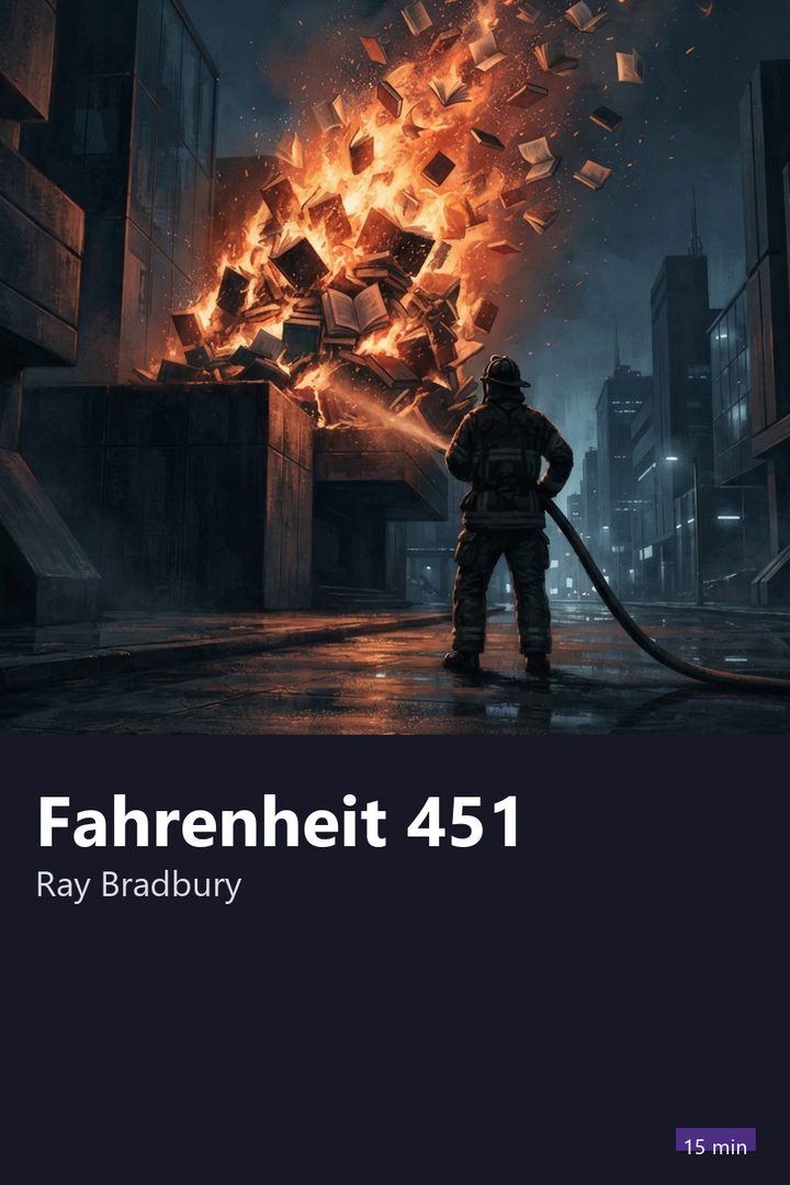Cover of Fahrenheit 451