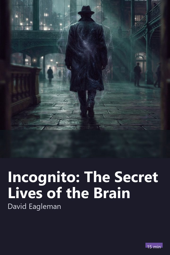 Cover of Incognito: The Secret Lives of the Brain