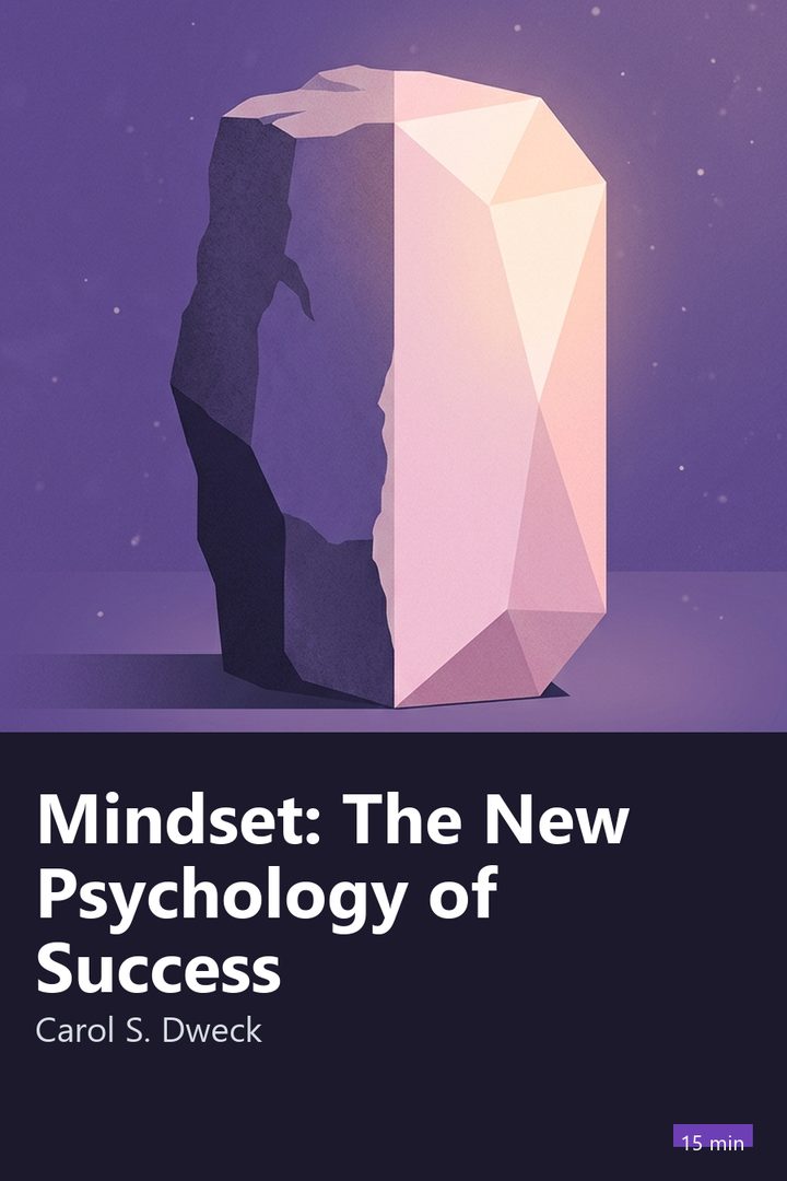 Cover of Mindset: The New Psychology of Success