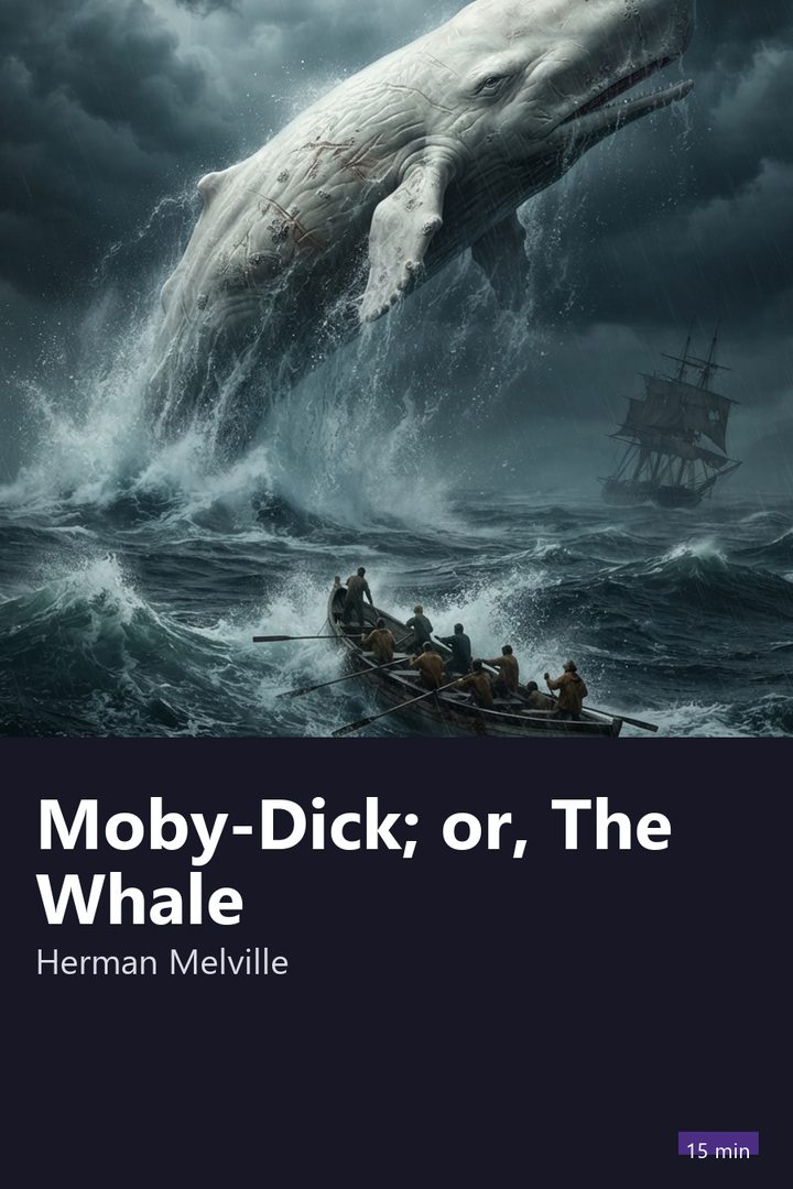 Cover of Moby-Dick; or, The Whale