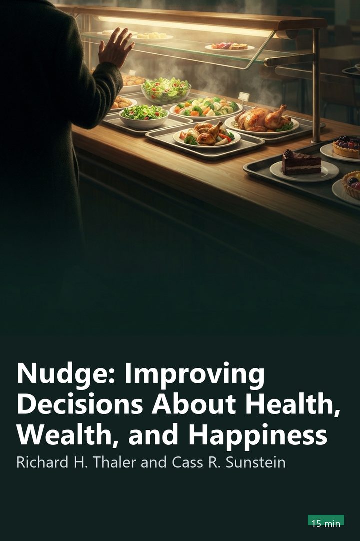 Cover of Nudge: Improving Decisions About Health, Wealth, and Happiness