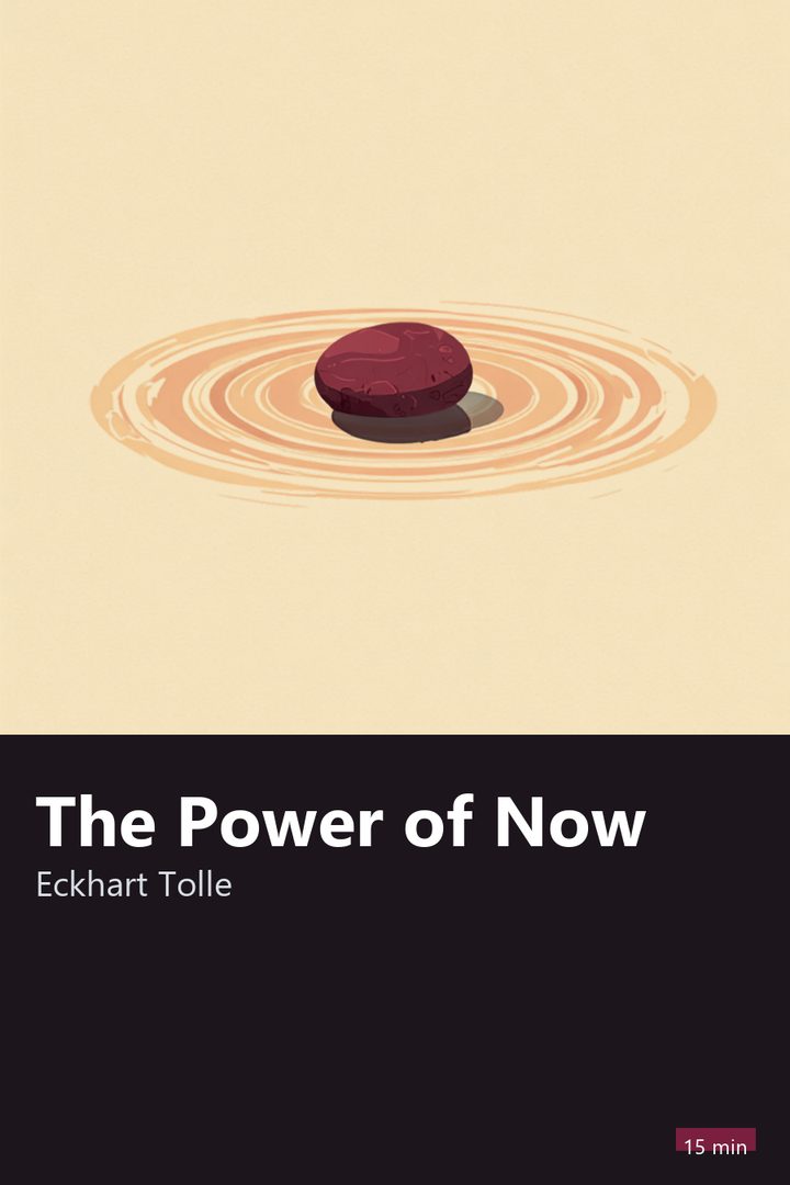 Cover of The Power of Now