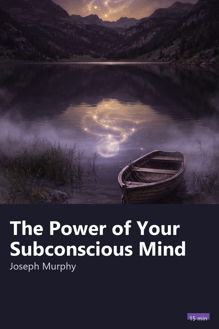 Cover of The Power of Your Subconscious Mind
