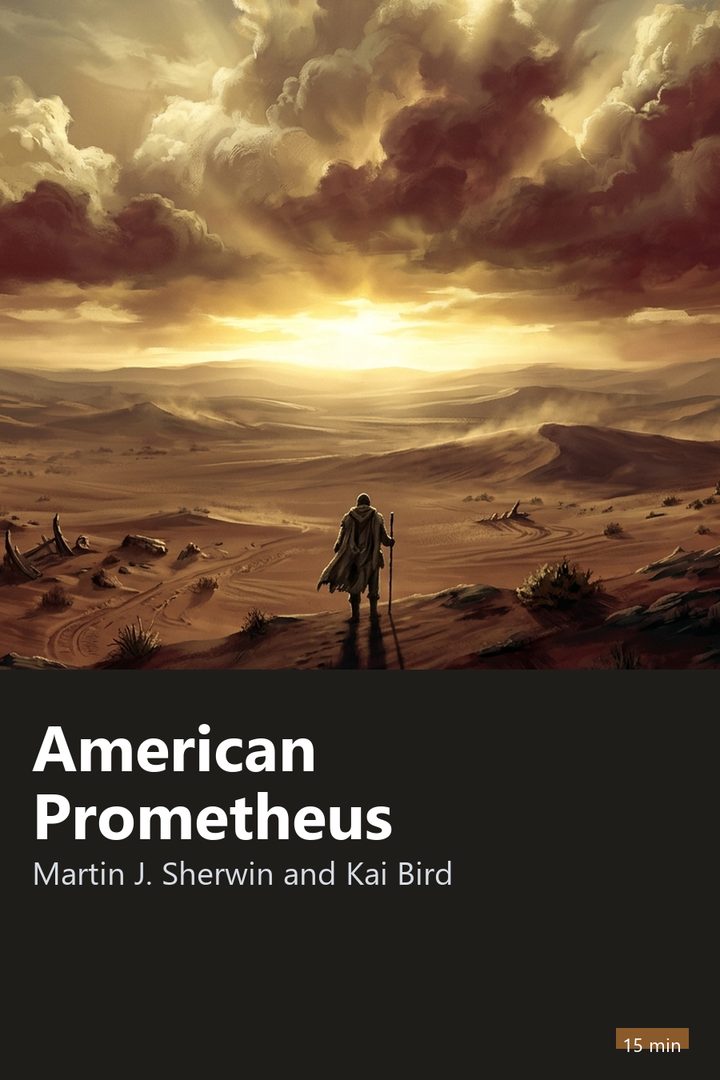 Cover of American Prometheus