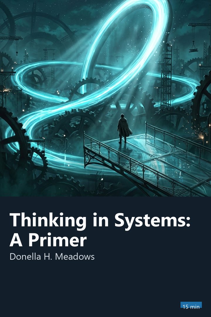 Cover of Thinking in Systems: A Primer