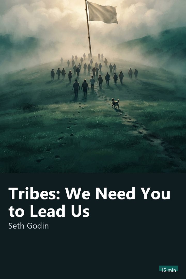 Cover of Tribes: We Need You to Lead Us