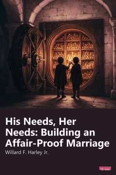 Cover of His Needs, Her Needs: Building an Affair-Proof Marriage
