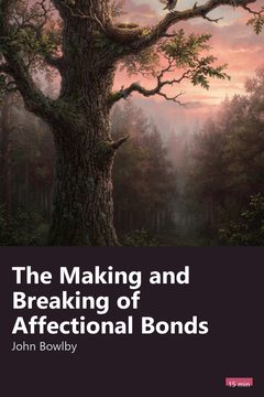 Cover of The Making and Breaking of Affectional Bonds