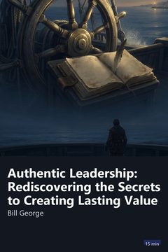 Cover of Authentic Leadership: Rediscovering the Secrets to Creating Lasting Value