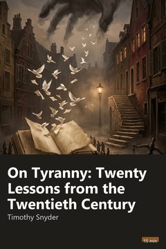 Cover of On Tyranny: Twenty Lessons from the Twentieth Century