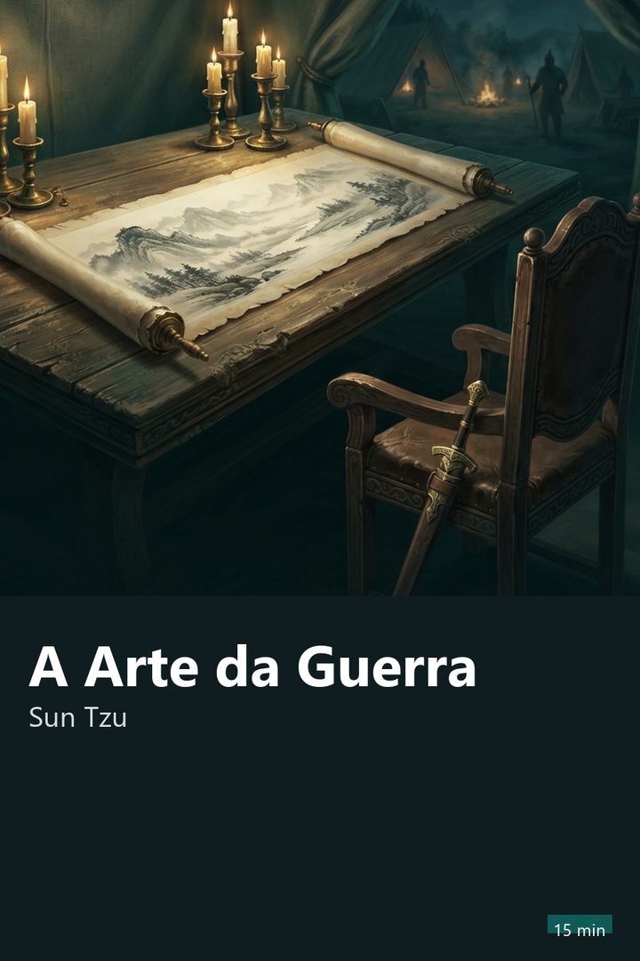 Capa do resumo de A Arte da Guerra