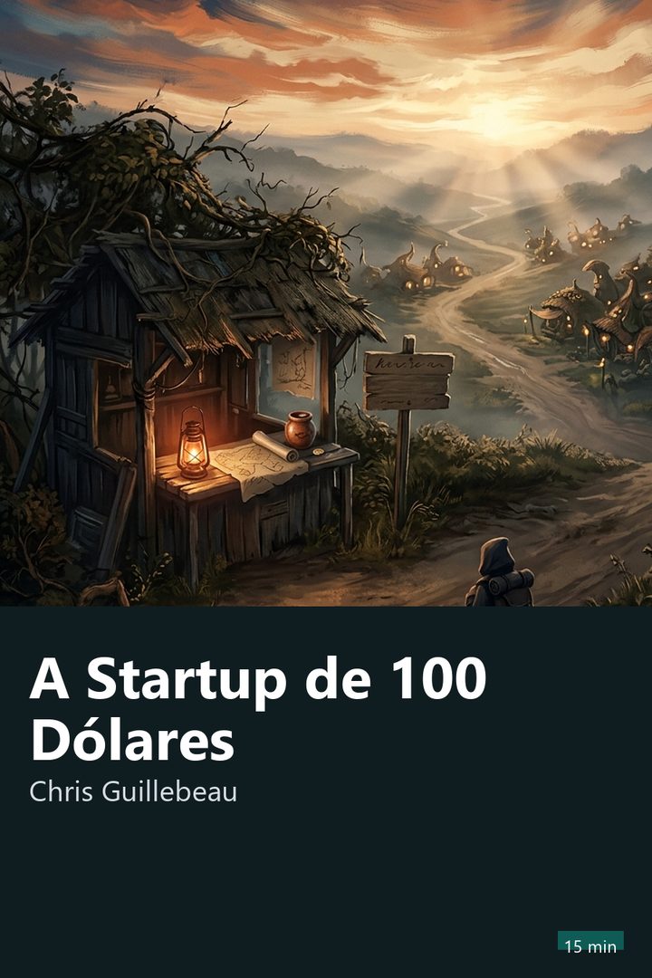 Capa do resumo de A Startup de 100 Dólares