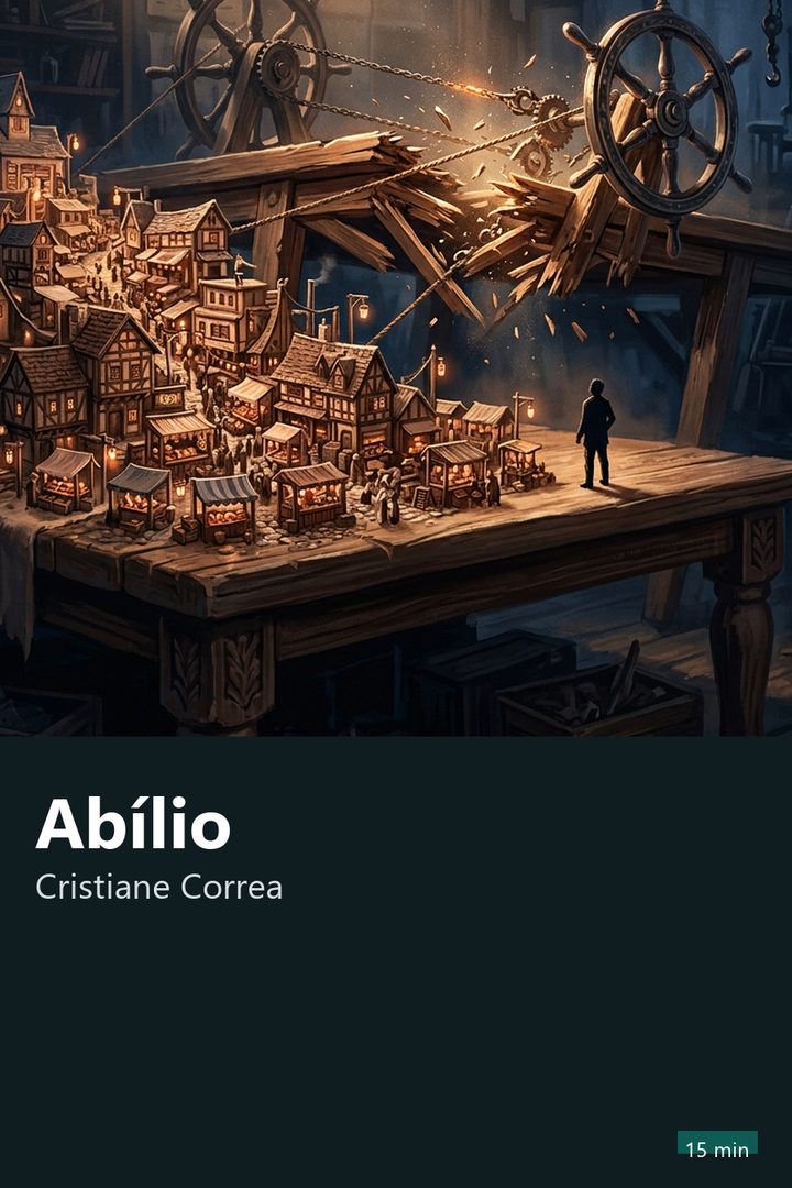 Capa do resumo de Abílio