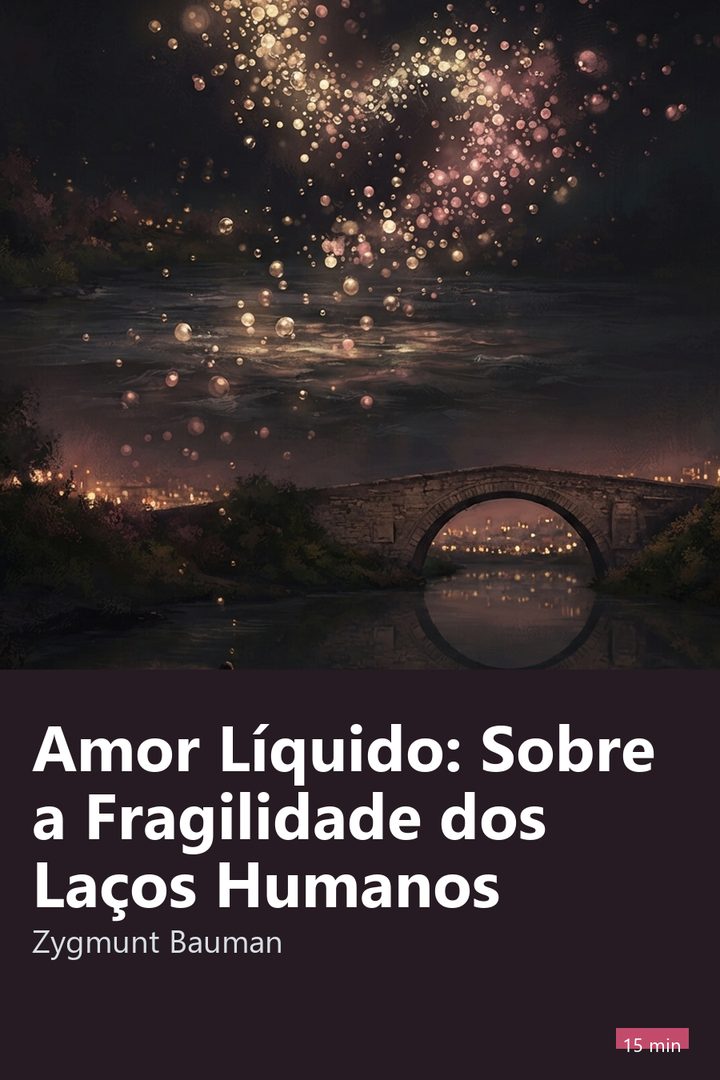 Capa do resumo de Amor Líquido: Sobre a Fragilidade dos Laços Humanos