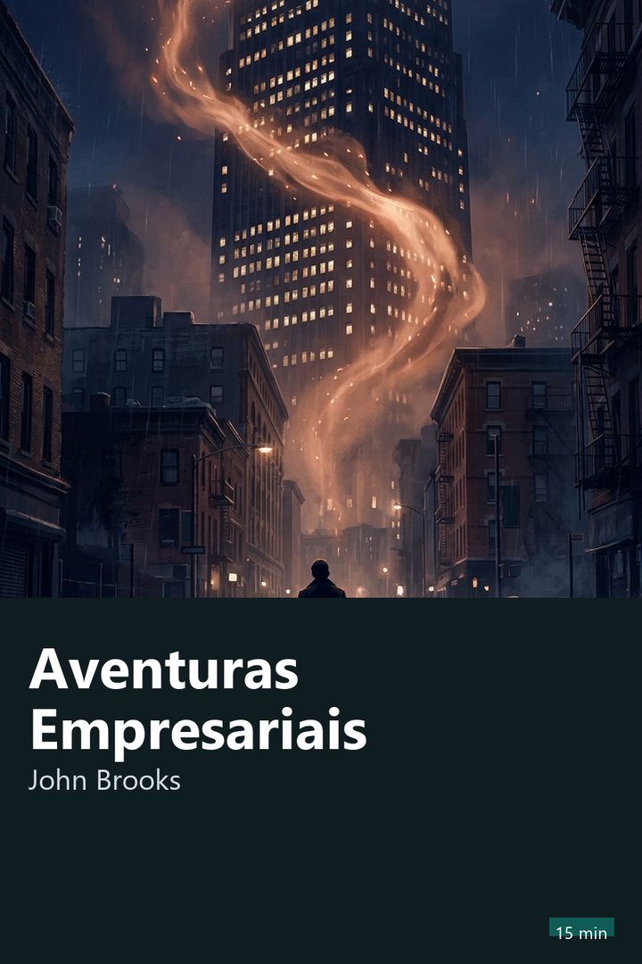 Capa do resumo de Aventuras Empresariais
