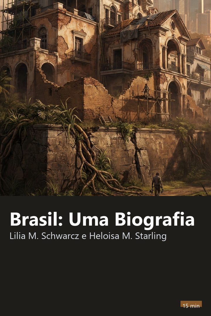 Capa do resumo de Brasil: Uma Biografia