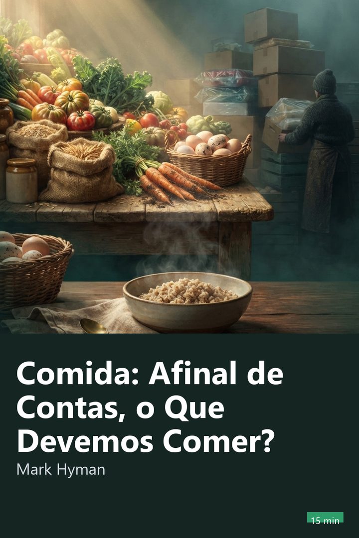 Capa do resumo de Comida: Afinal de Contas, o Que Devemos Comer?
