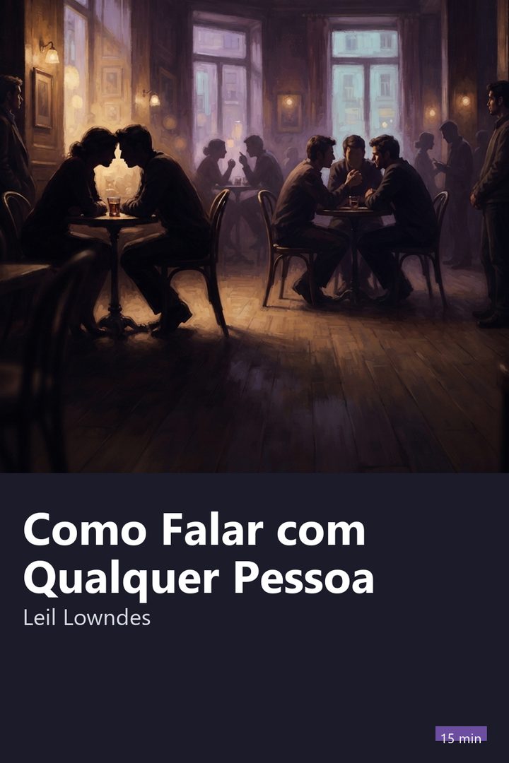 Capa do resumo de Como Falar com Qualquer Pessoa