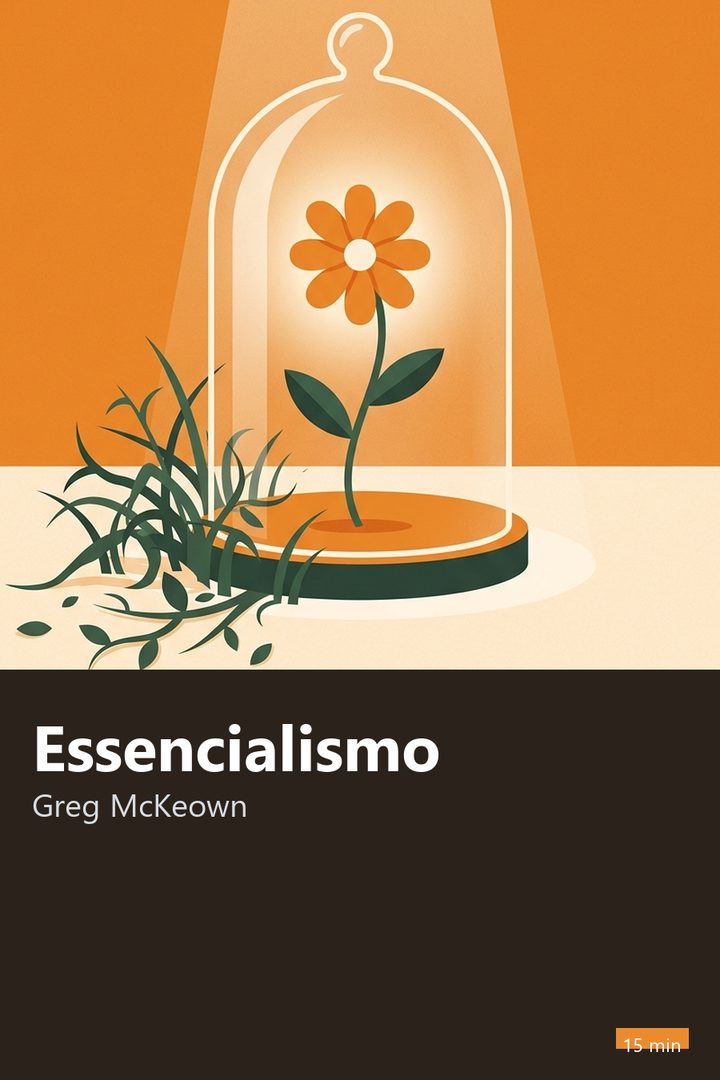 Capa do resumo de Essencialismo: A Disciplinada Busca por Menos
