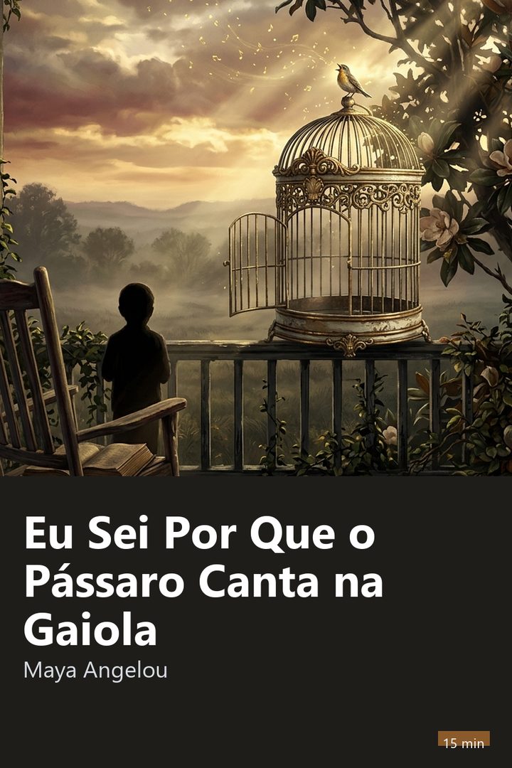 Capa do resumo de Eu Sei Por Que o Pássaro Canta na Gaiola