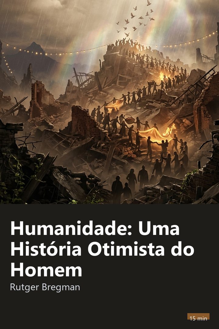 Capa do resumo de Humanidade: Uma História Otimista do Homem
