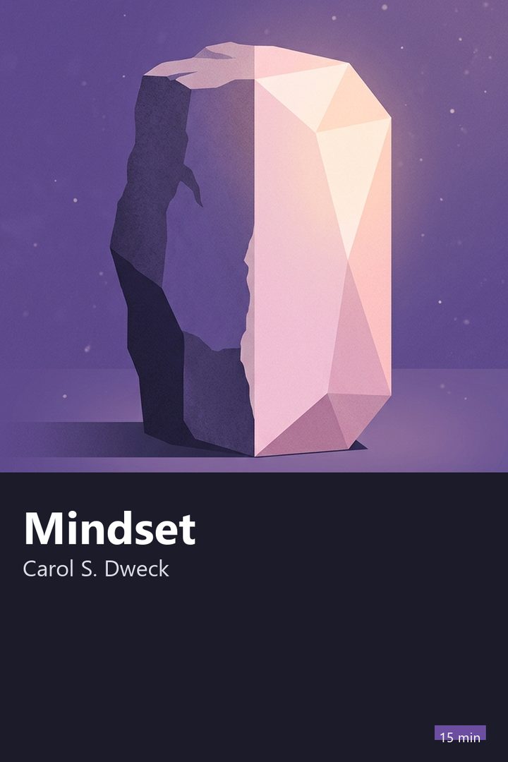Capa do resumo de Mindset: A Nova Psicologia do Sucesso