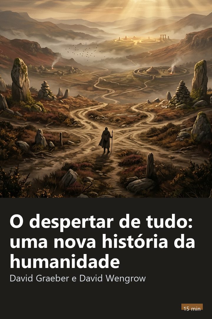 Capa do resumo de O despertar de tudo: uma nova história da humanidade