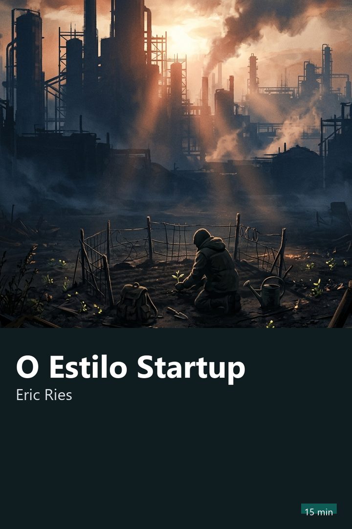 Capa do resumo de O Estilo Startup