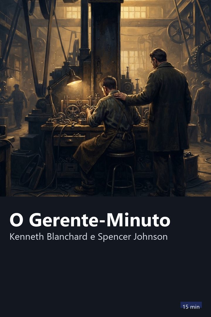 Capa do resumo de O Gerente-Minuto
