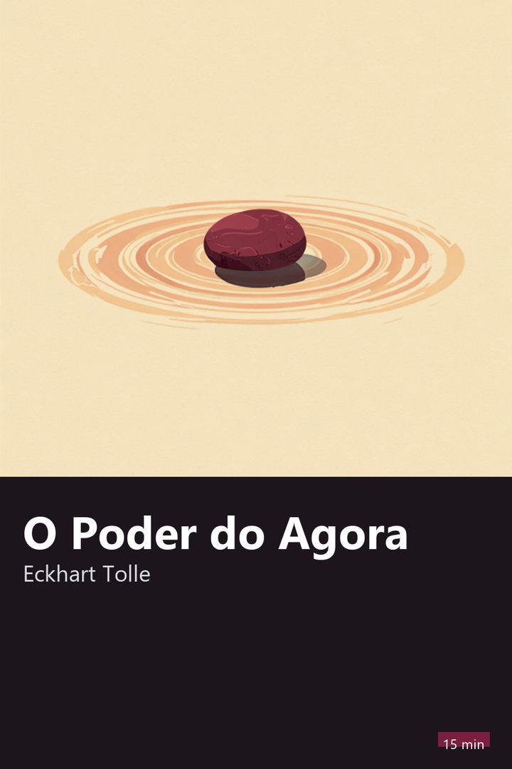 Capa do resumo de O Poder do Agora