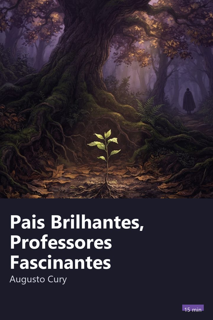 Capa do resumo de Pais Brilhantes, Professores Fascinantes