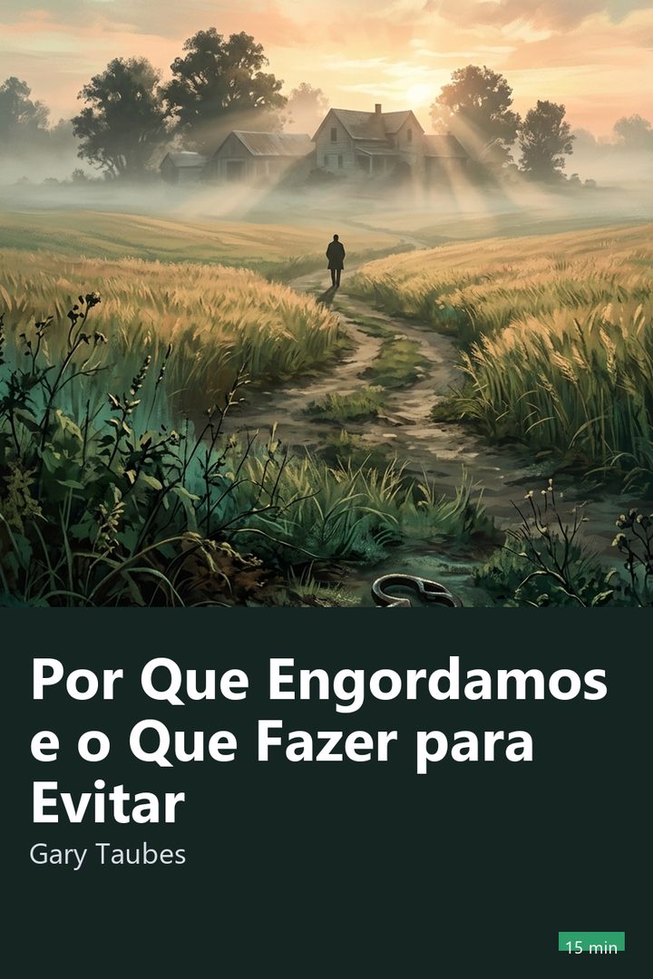 Capa do resumo de Por Que Engordamos e o Que Fazer para Evitar