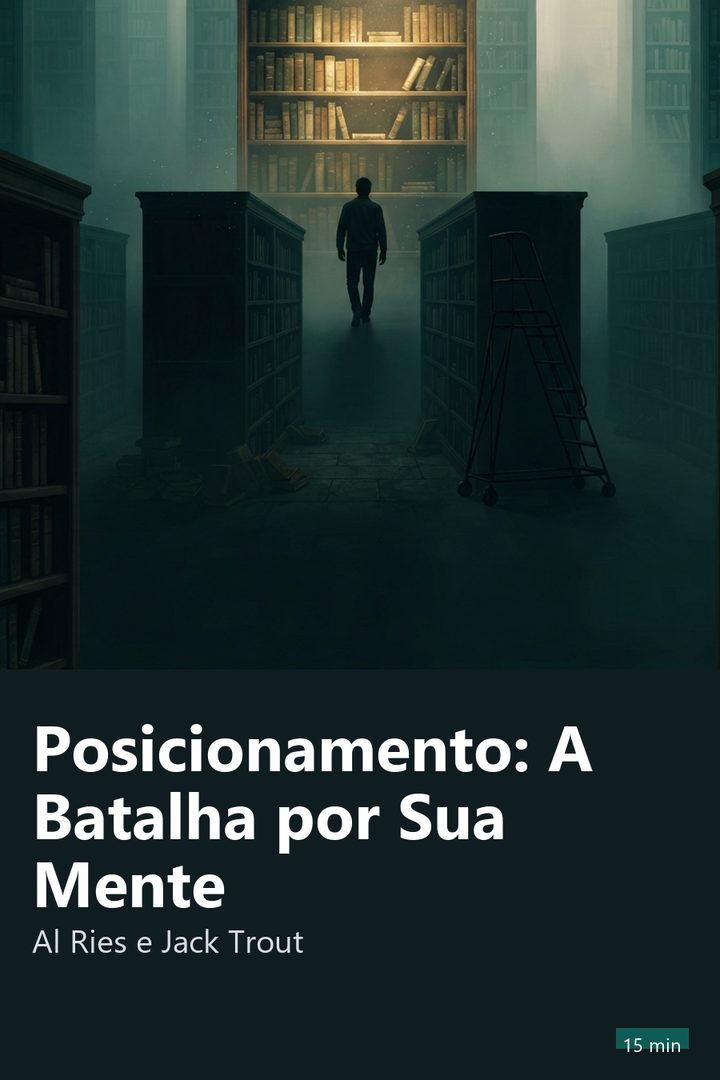 Capa do resumo de Posicionamento: A Batalha por Sua Mente