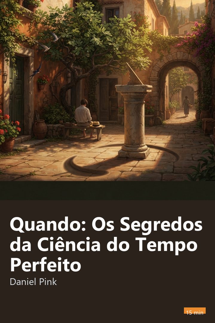 Capa do resumo de Quando: Os Segredos da Ciência do Tempo Perfeito