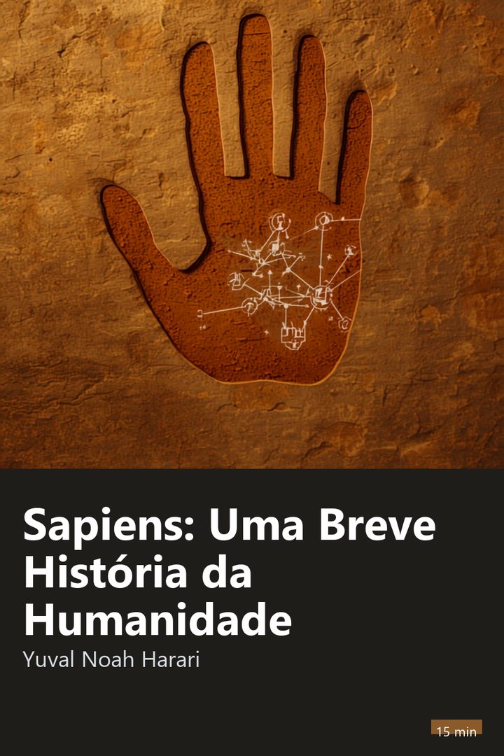 Capa do resumo de Sapiens: Uma Breve História da Humanidade