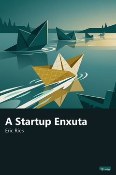 Capa do resumo de A Startup Enxuta