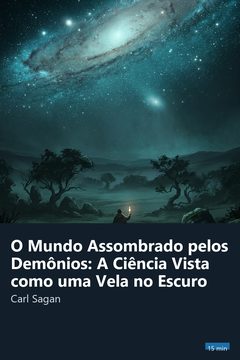 Capa do resumo de O Mundo Assombrado pelos Demônios: A Ciência Vista como uma Vela no Escuro