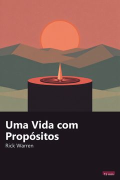 Capa do resumo de Uma Vida com Propósitos