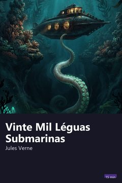 Capa do resumo de Vinte Mil Léguas Submarinas