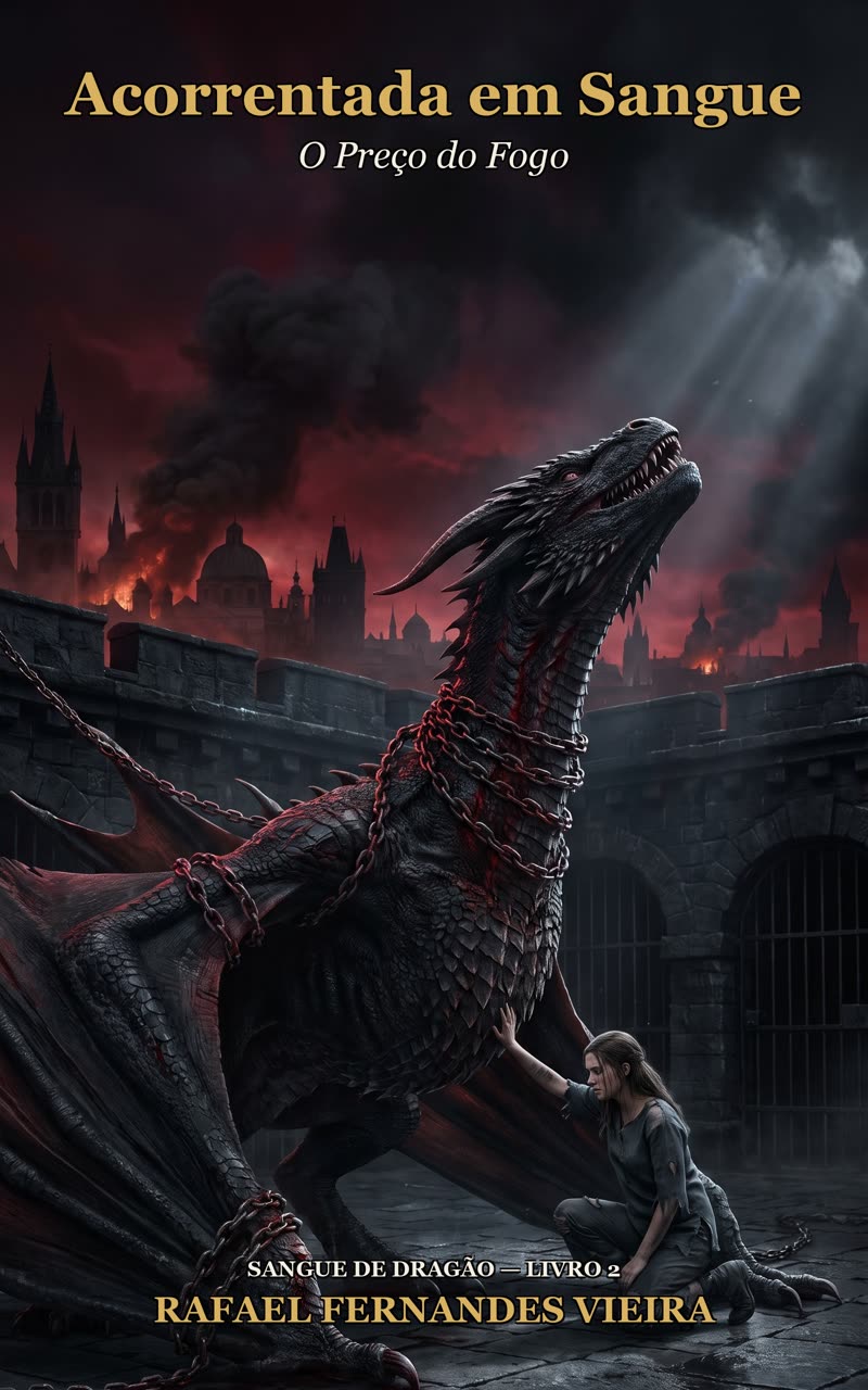 Capa de Acorrentada em Sangue